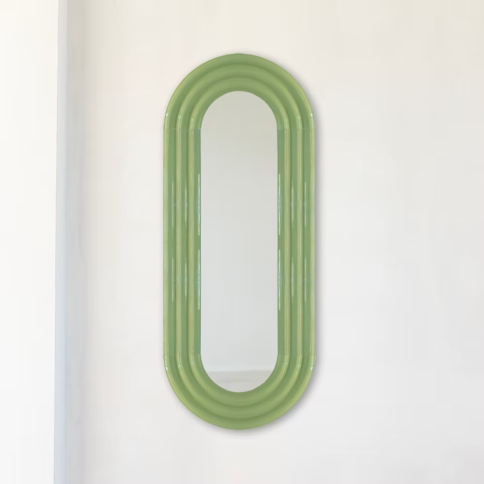 ELO Mirror / 150x60 / hand-glazed ceramic