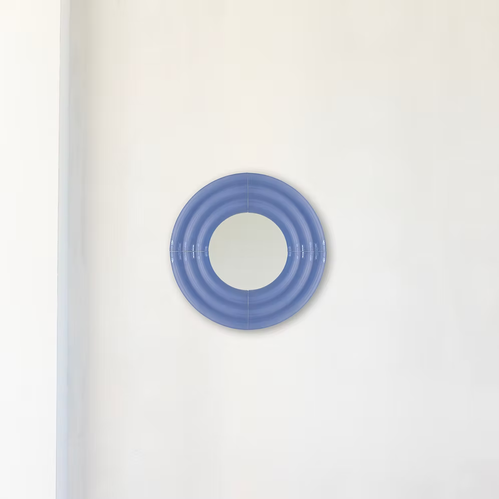 ELO Mirror / 60x60 / hand-glazed ceramic