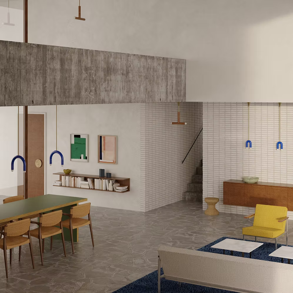 TRN / Model B2 ceramic pendant light