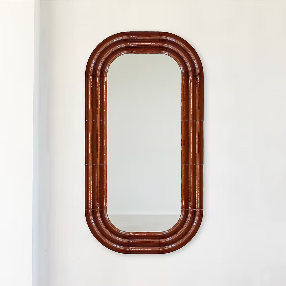 ELO Mirror / 150x80 / hand-glazed ceramic