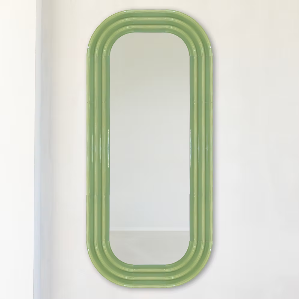ELO Mirror / 180x80 / hand-glazed ceramic