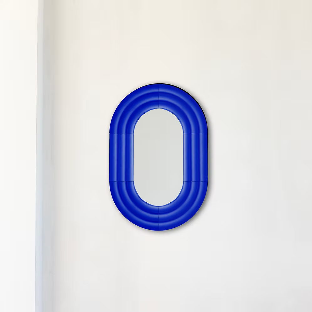 ELO Mirror / 90x60 / hand-glazed ceramic