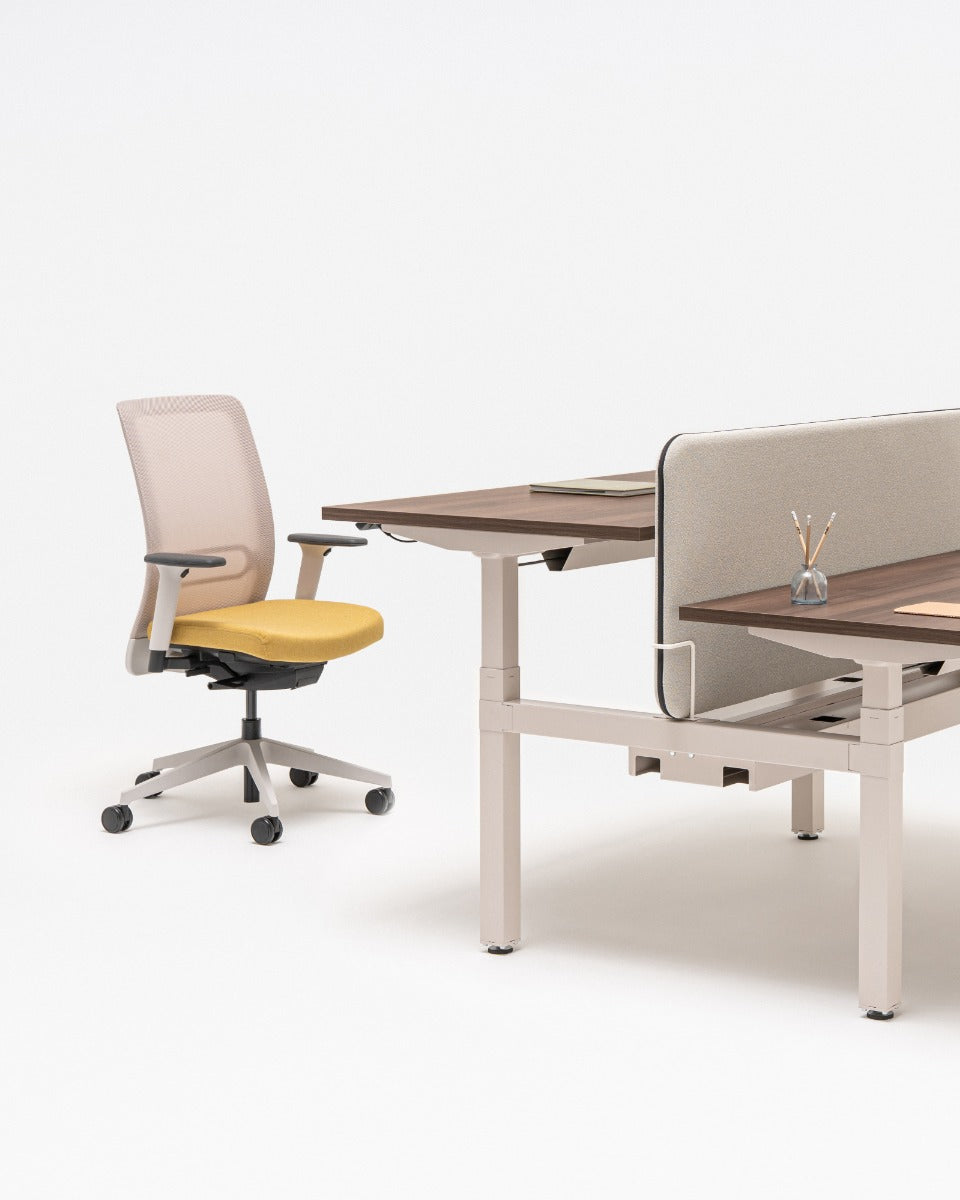 Ogi bench desk electric height adjustment, single-motor frame