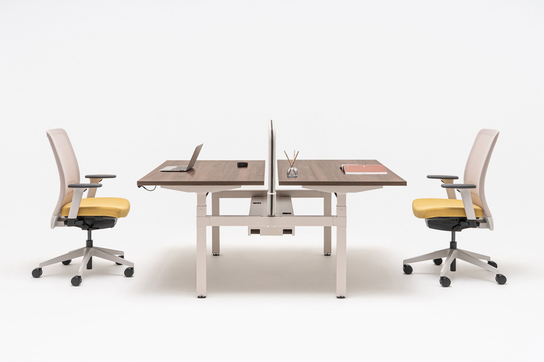 Ogi bench desk electric height adjustment, single-motor frame