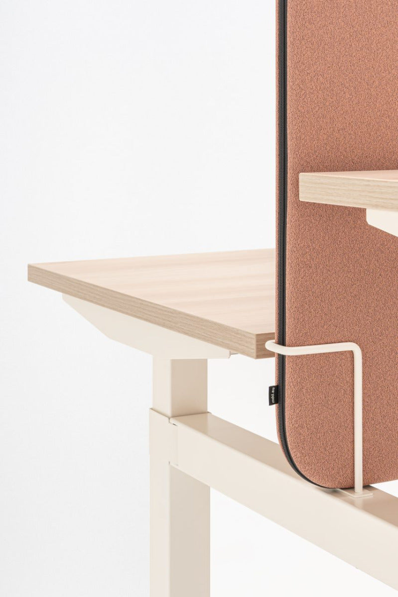 Sonic acoustic desk screens