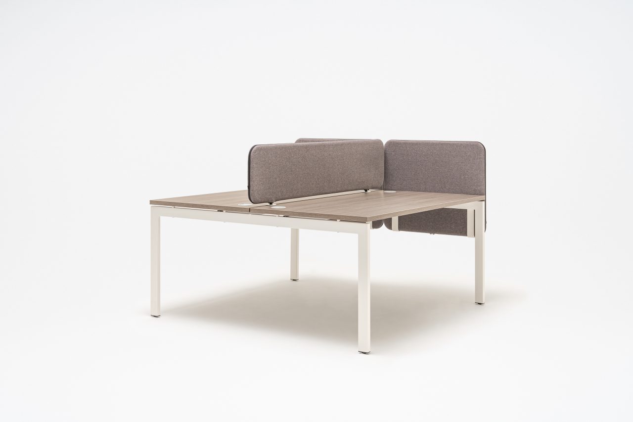 Sonic acoustic desk screens