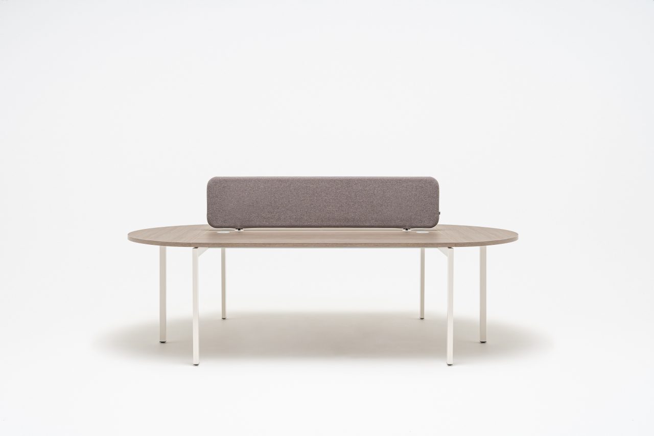 Sonic acoustic desk screens