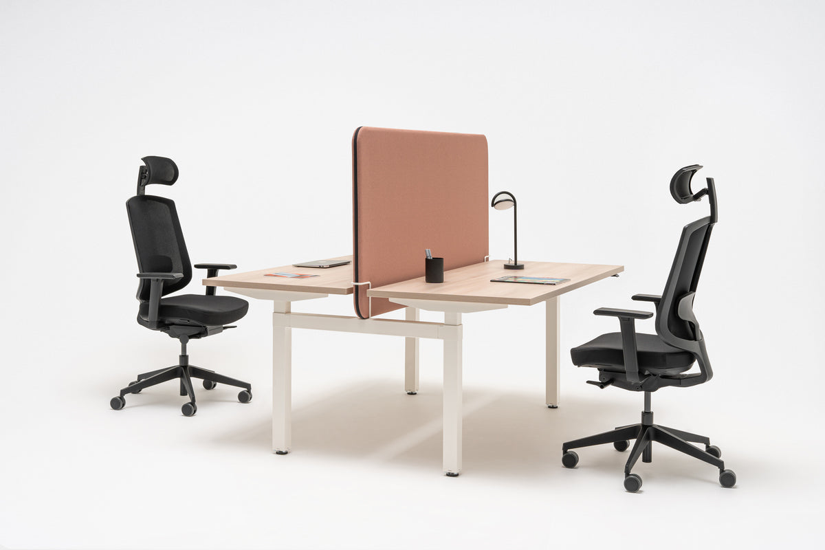 Ogi bench desk electric height adjustment, twin-motor frame