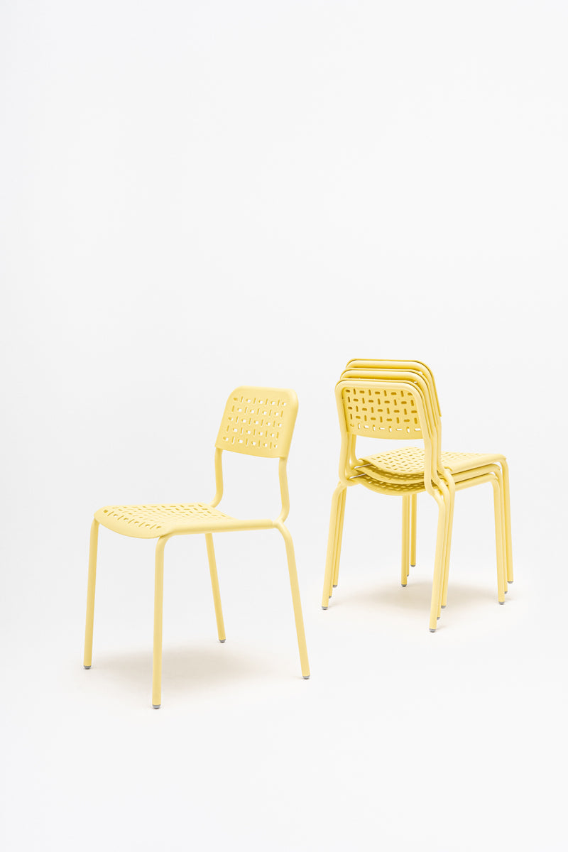 Tube chair 4-legged base