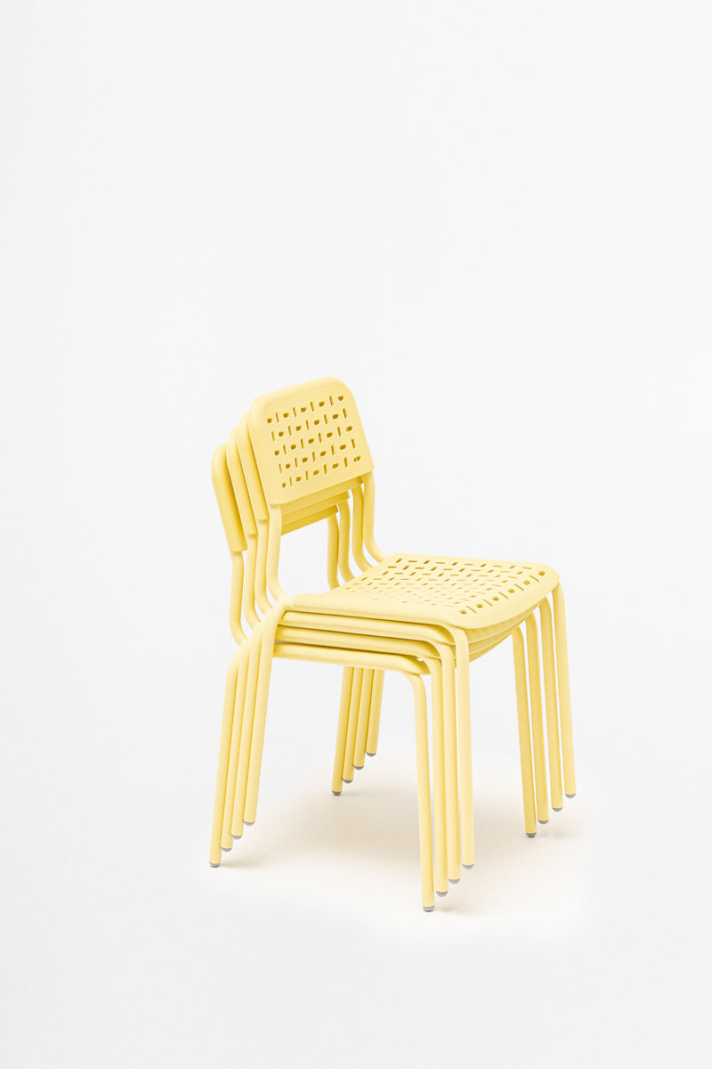 Tube chair 4-legged base