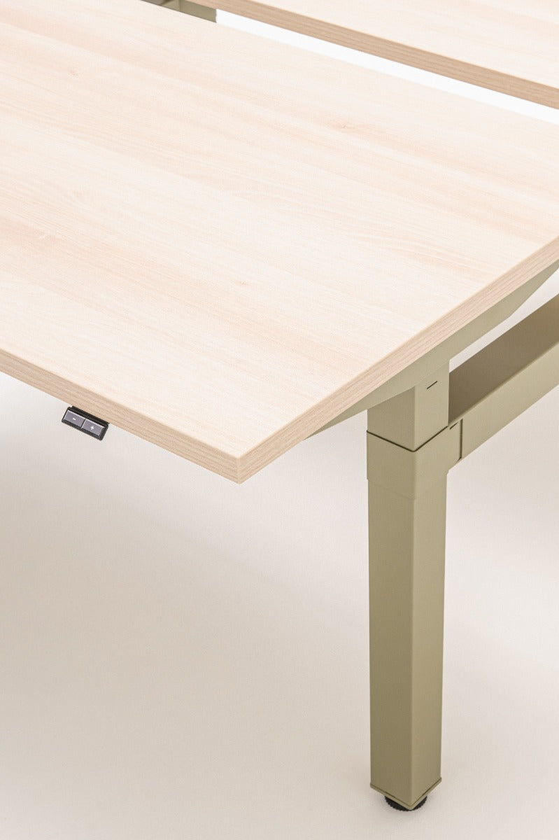 Ogi bench desk electric height adjustment, single-motor frame