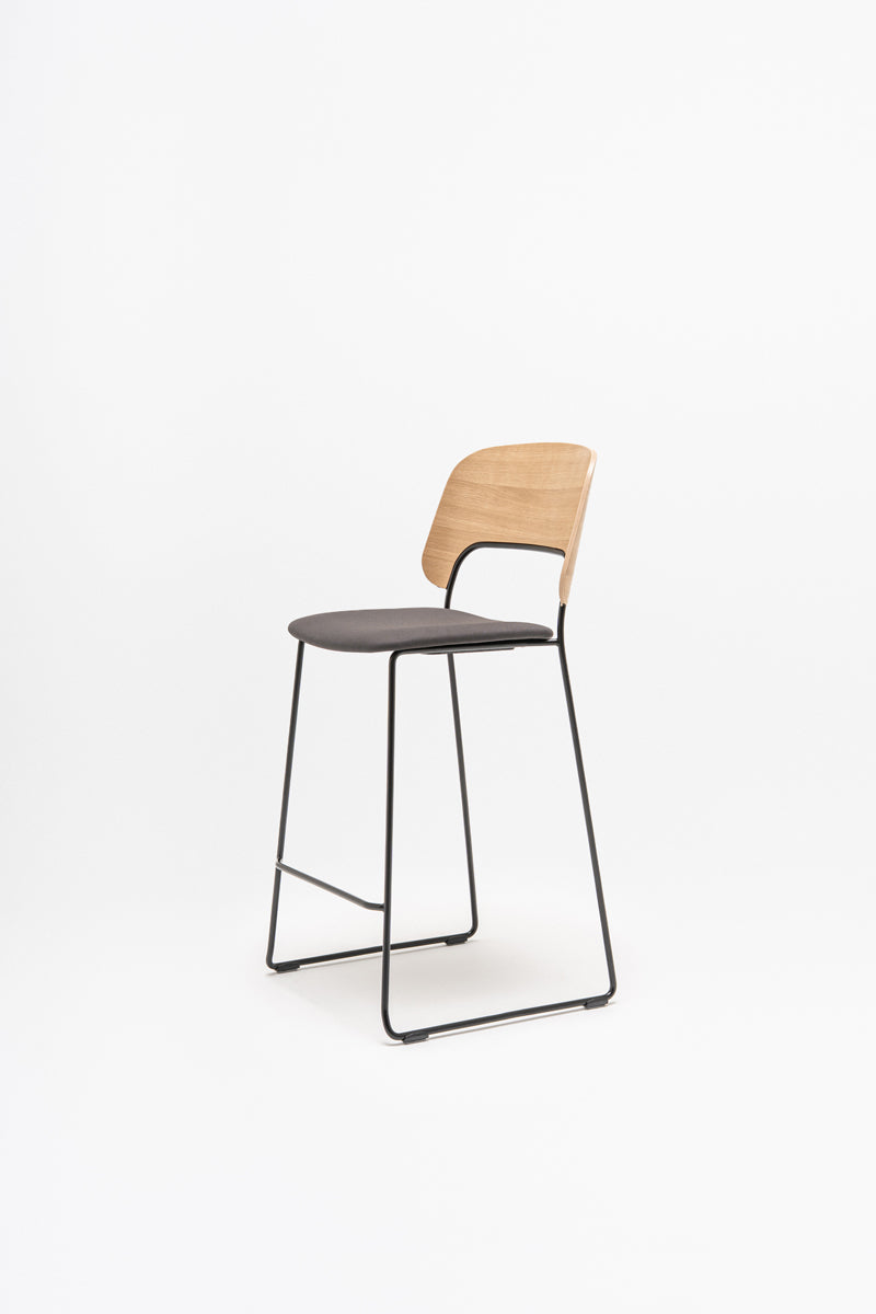 Afi gepolsterter Hochhocker