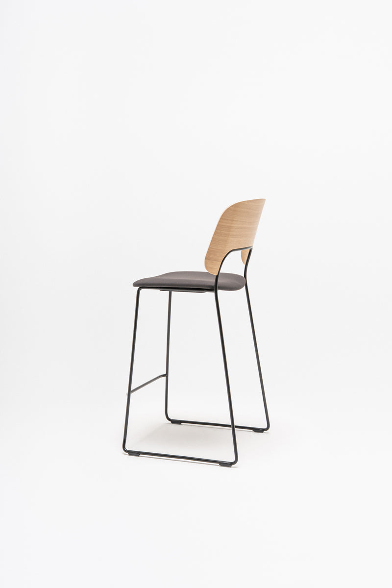 Afi upholstered high stool