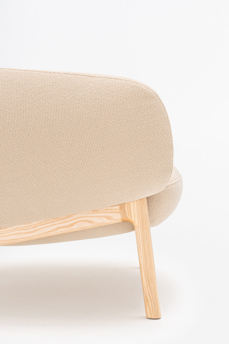 Grand armchair wooden base