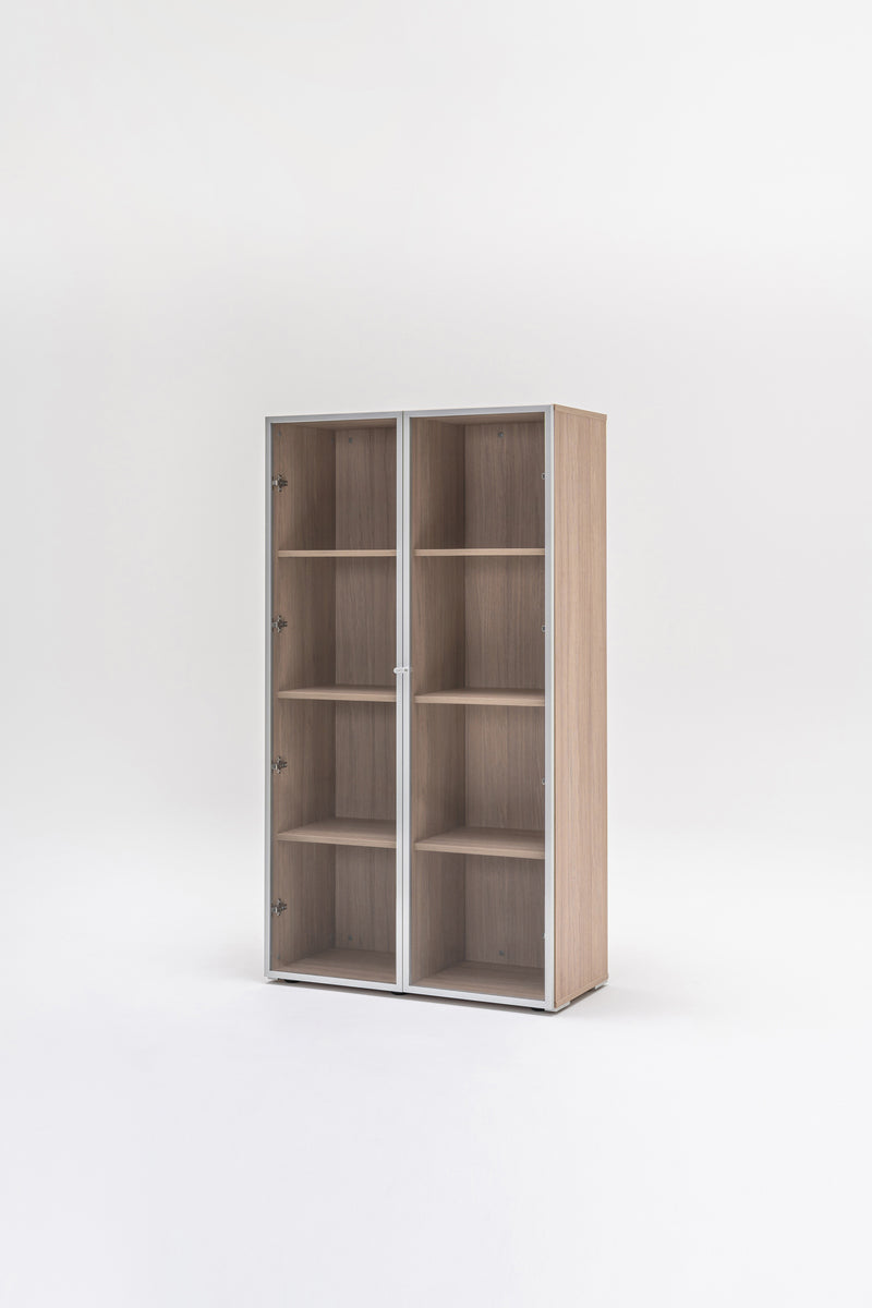 Mito glass-door cabinet