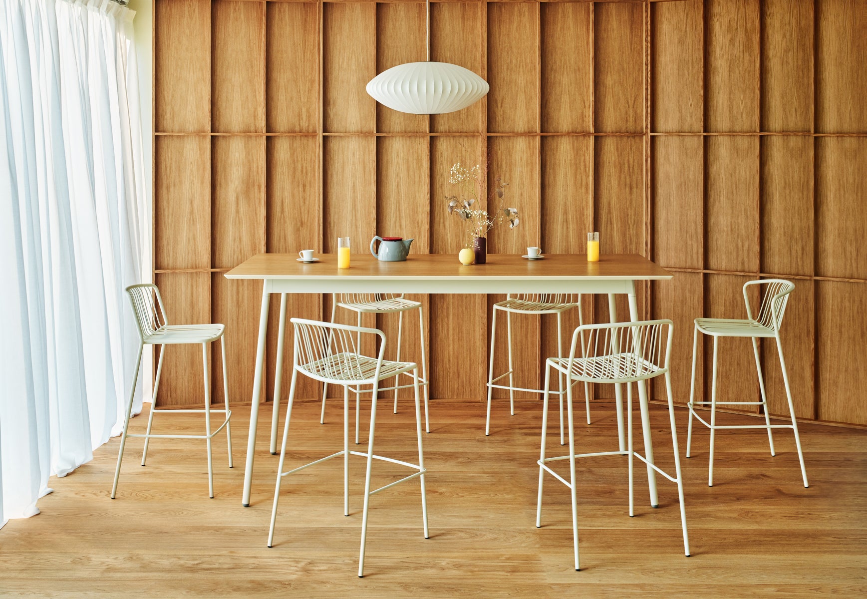 Bris high stool, set of 2