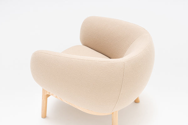 Grand armchair wooden base