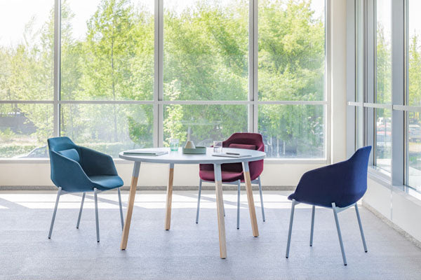 Ogi café table wooden legs