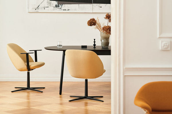 Paralel lounge armchair swivel base