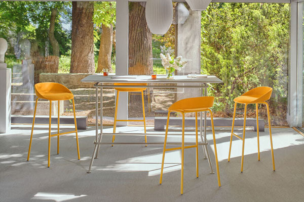 Team-Hocker, gepolstert