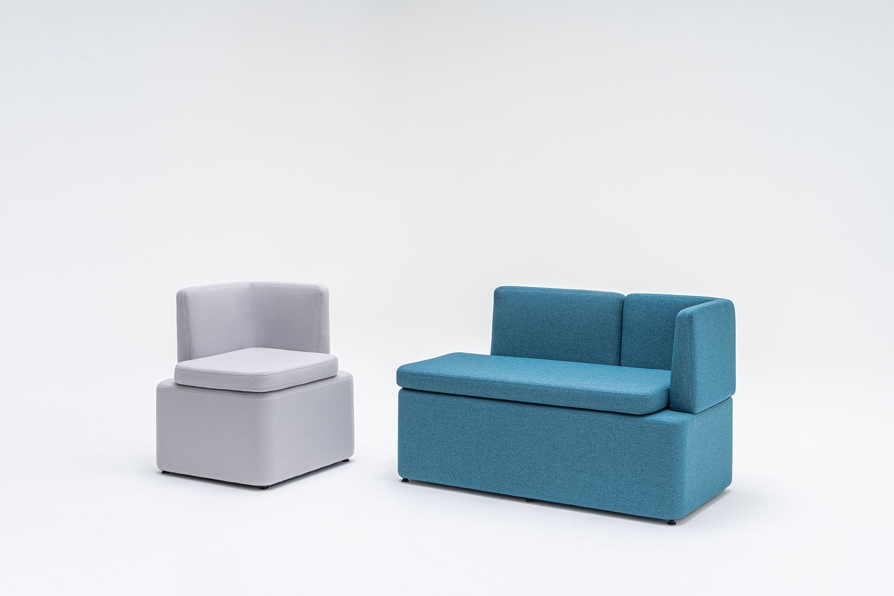 Kaiva modularer Sessel niedrig