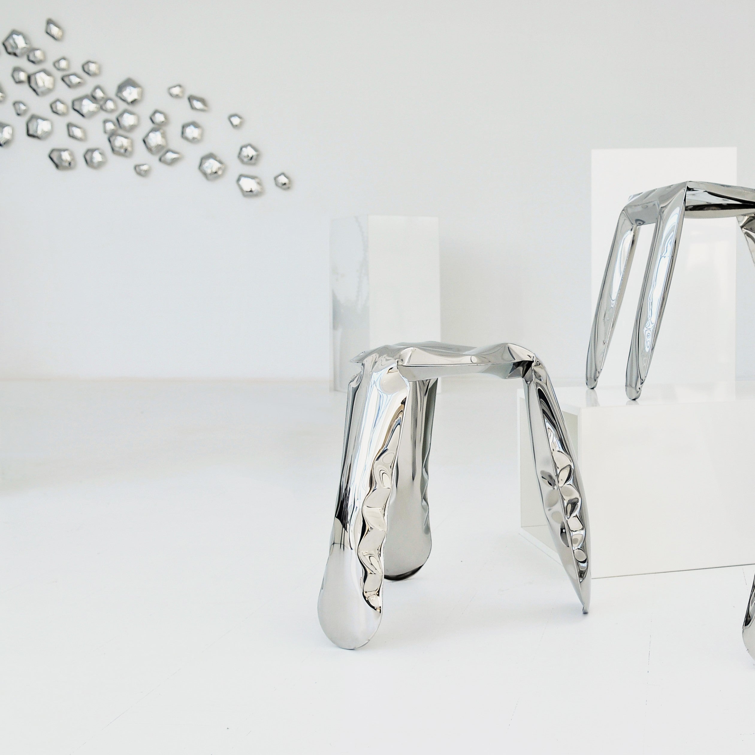 KAMYKI WANDDEKO INOX