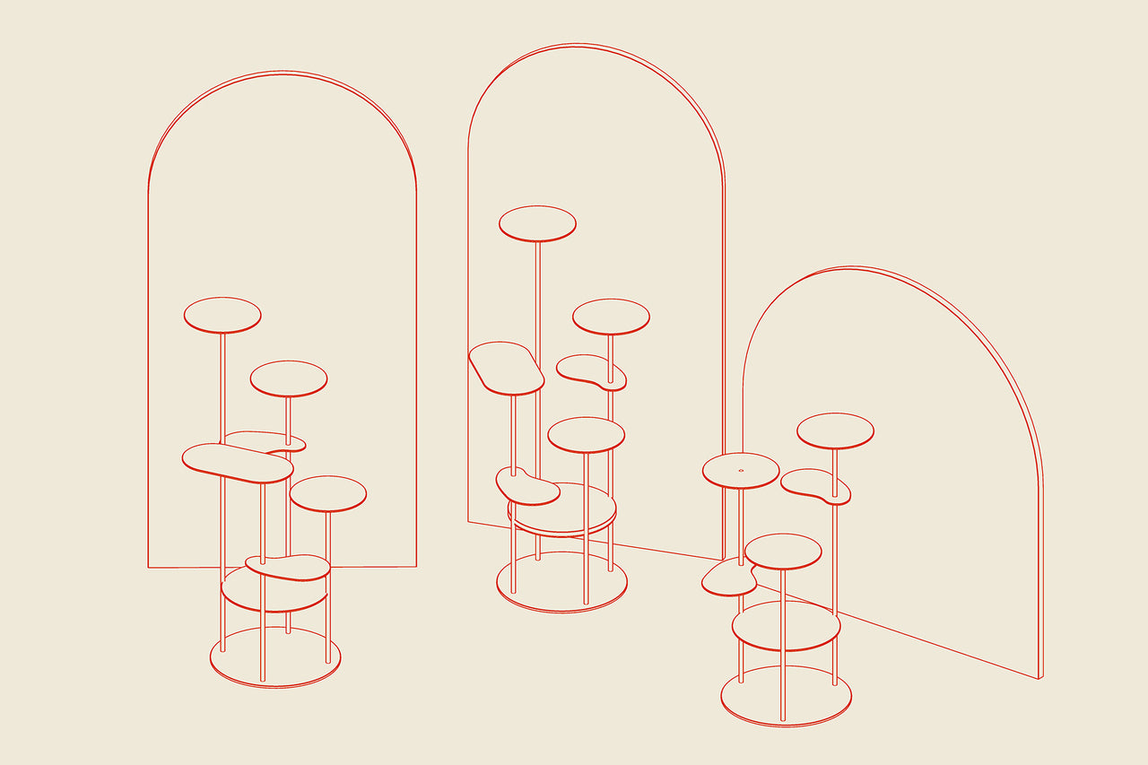 TILLO Multi-Plant Stand