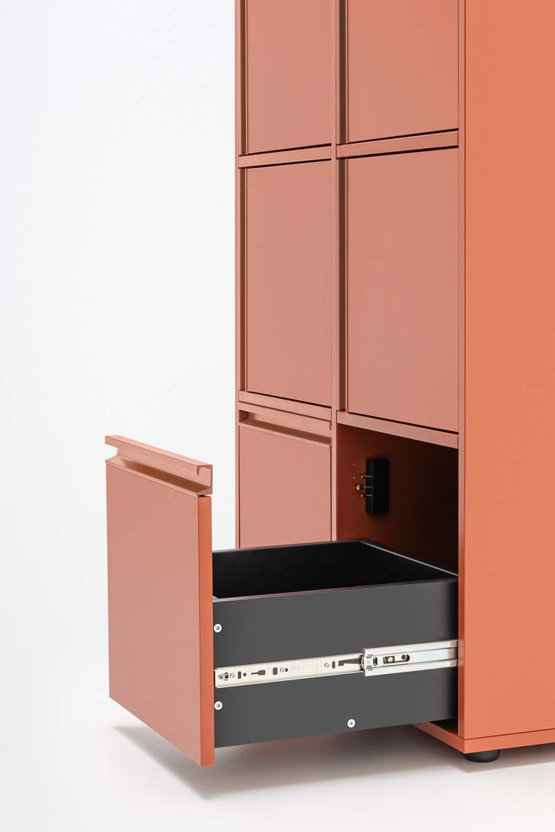 Locker locker-type cabinet