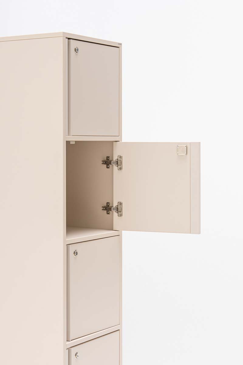 Locker modular storage system