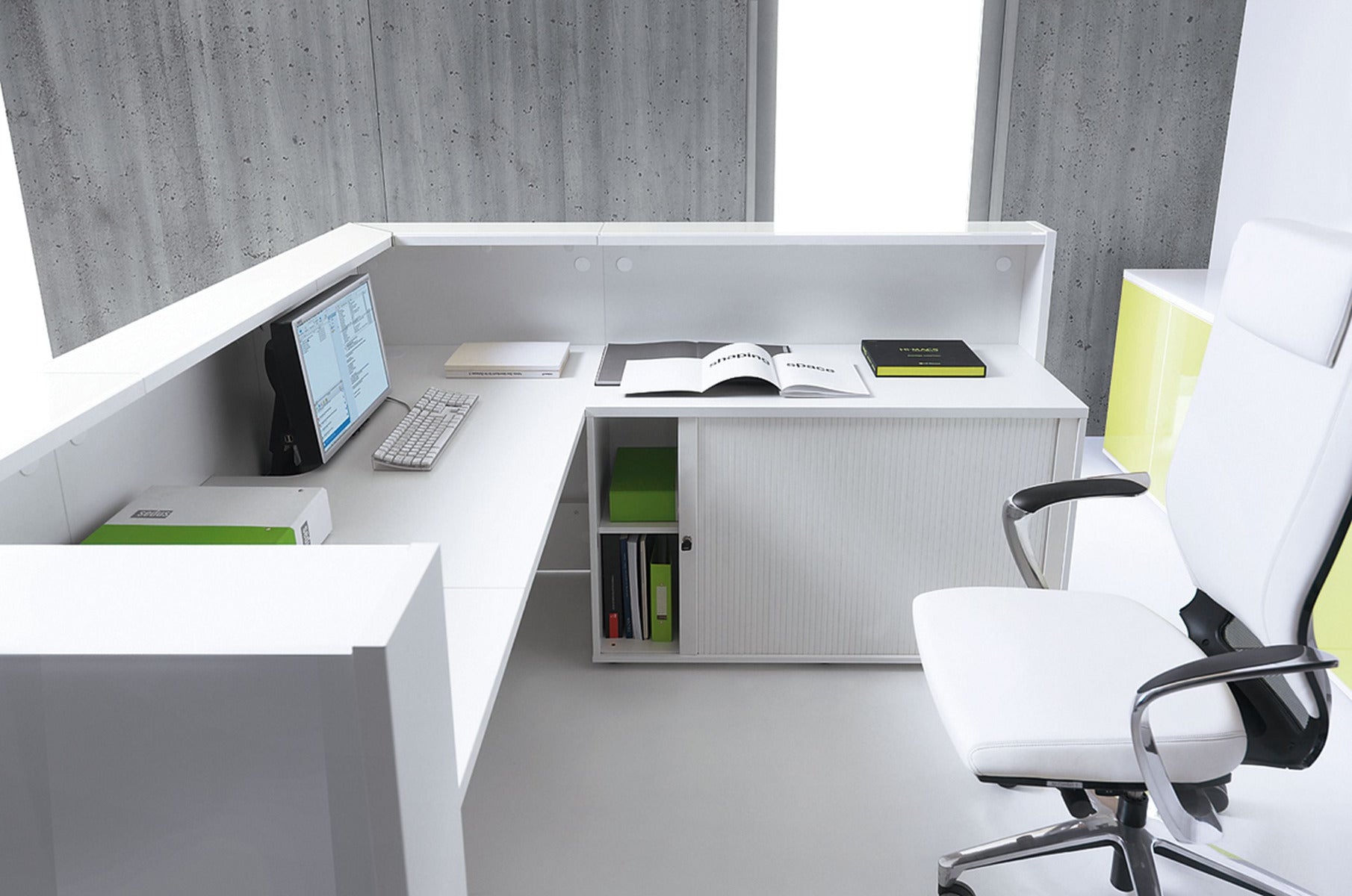 Modularer Empfangstisch Linea