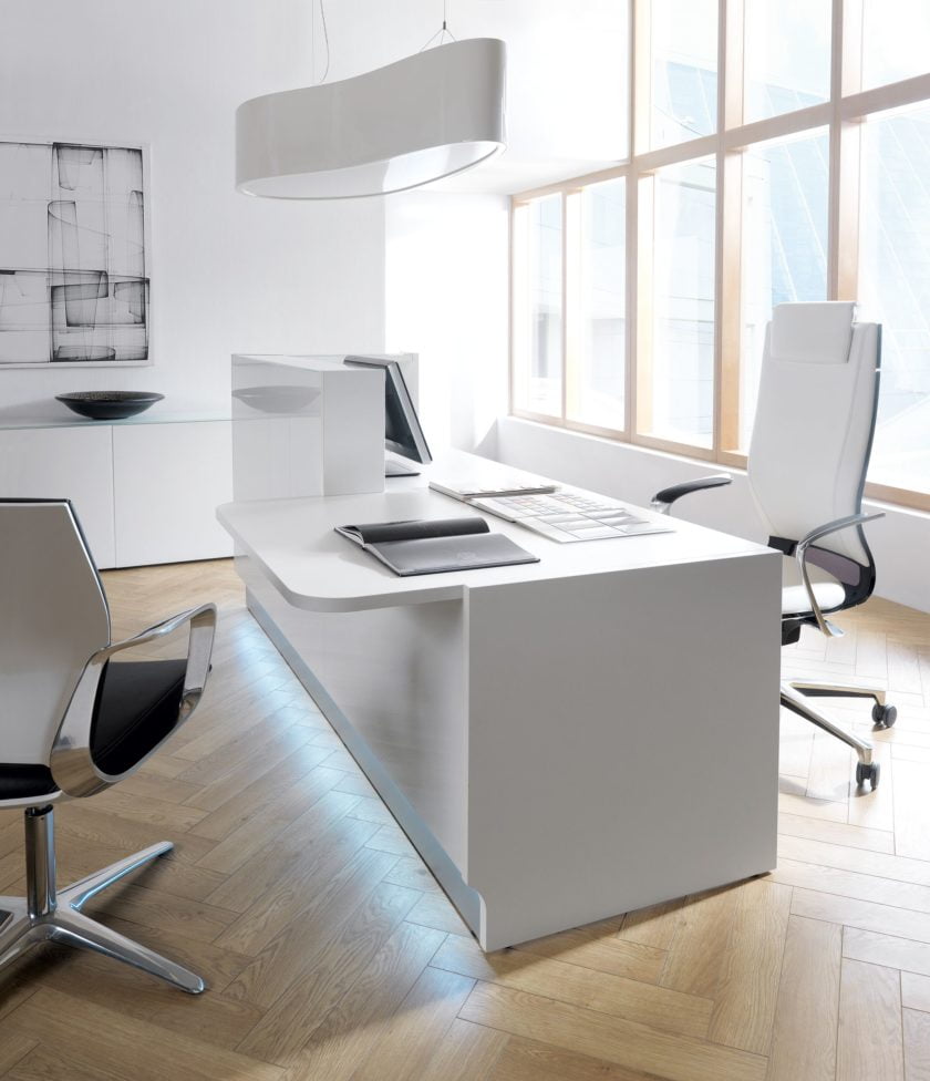 Modularer Empfangstisch Linea