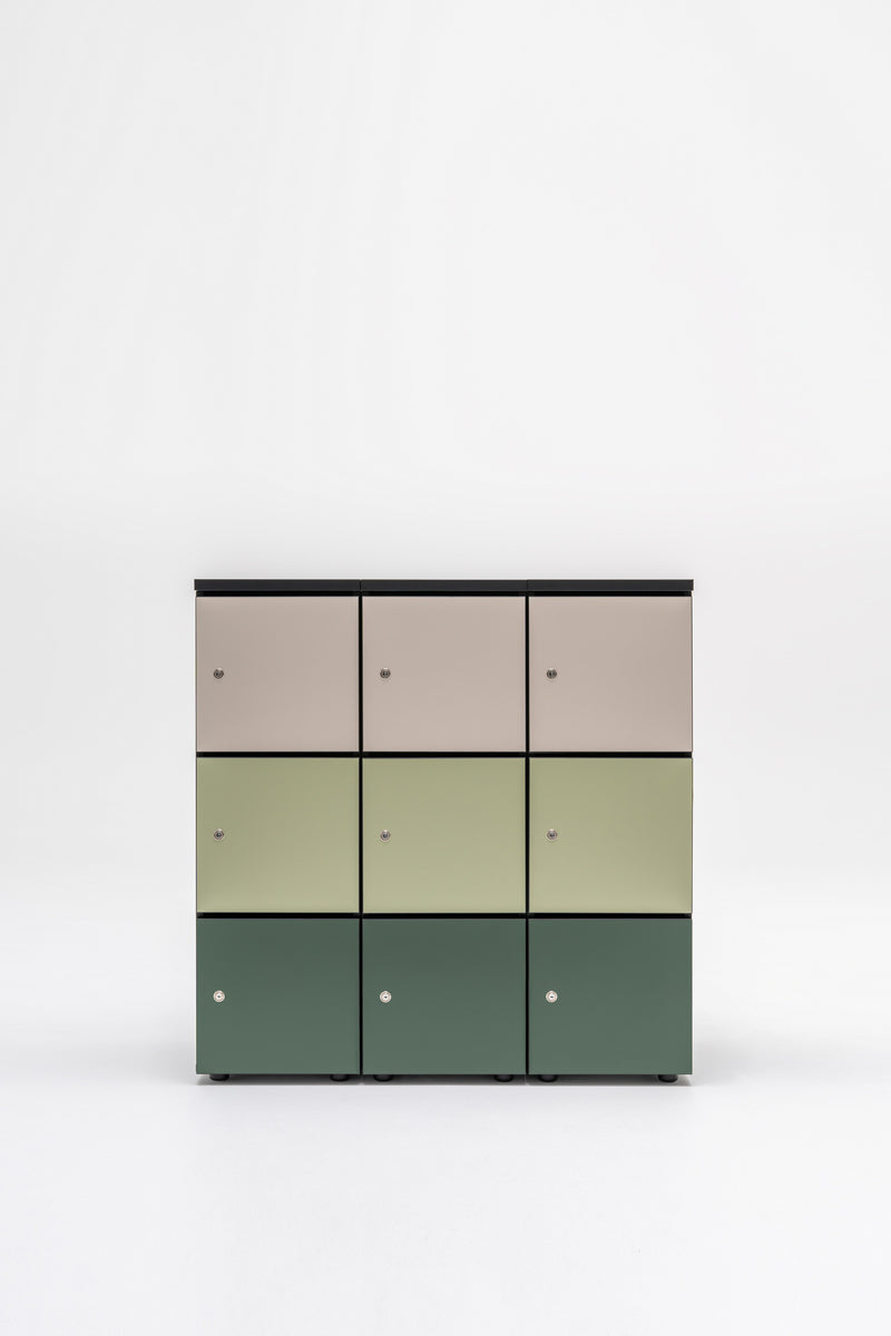 Locker modular storage system