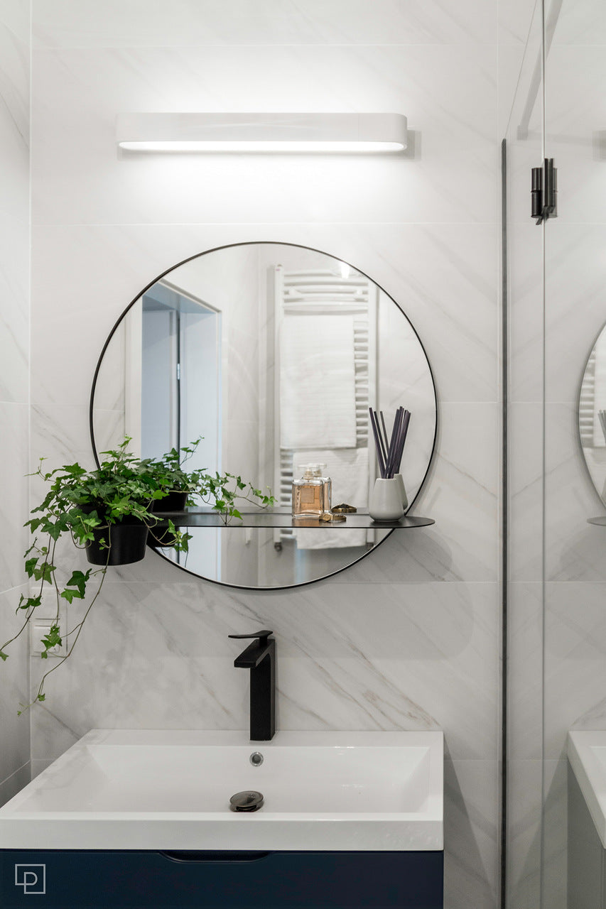 HALO Spiegel mit Pflanzenhalter