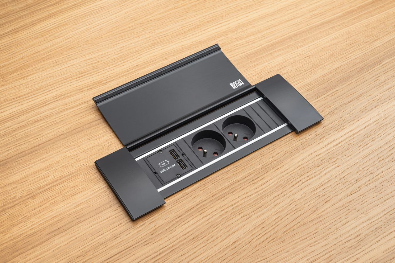 Ogi conference table wooden legs