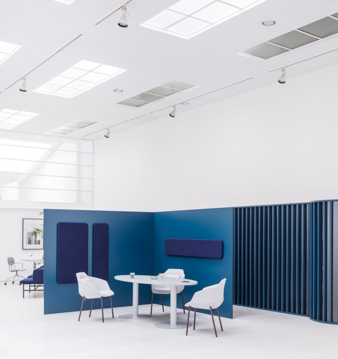 Schallakustische Wandschirme