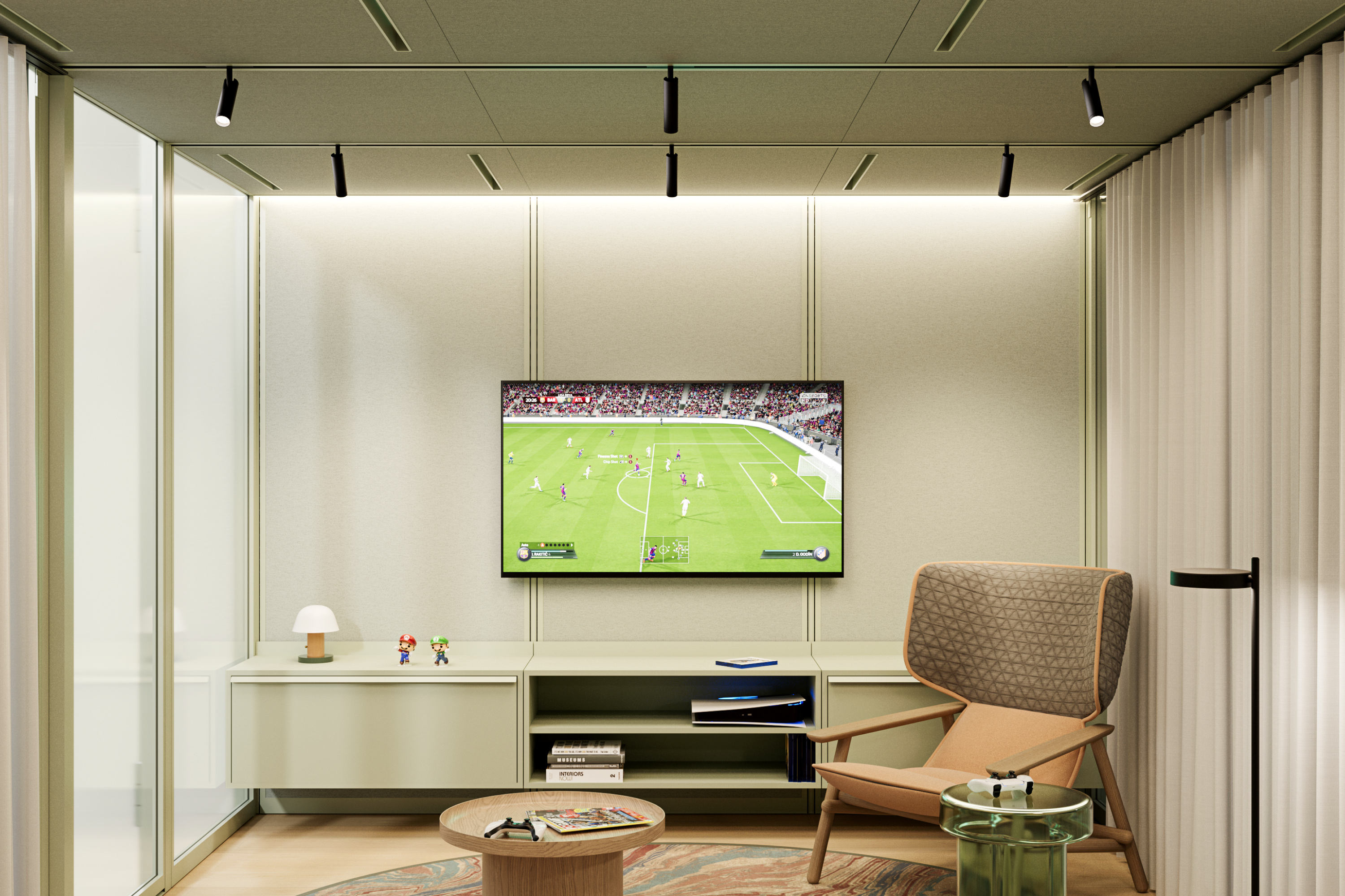 Modular room-in-room system