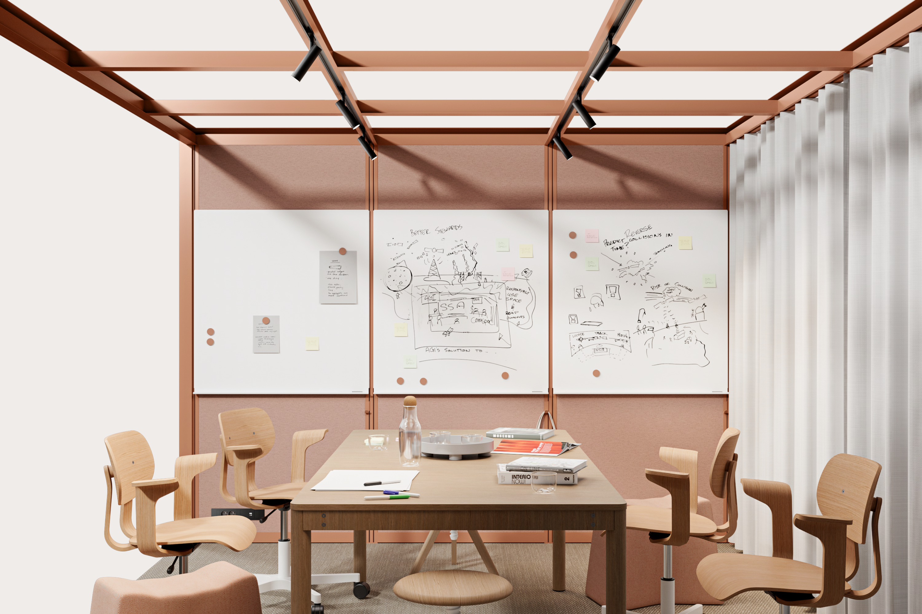 Modular room-in-room system