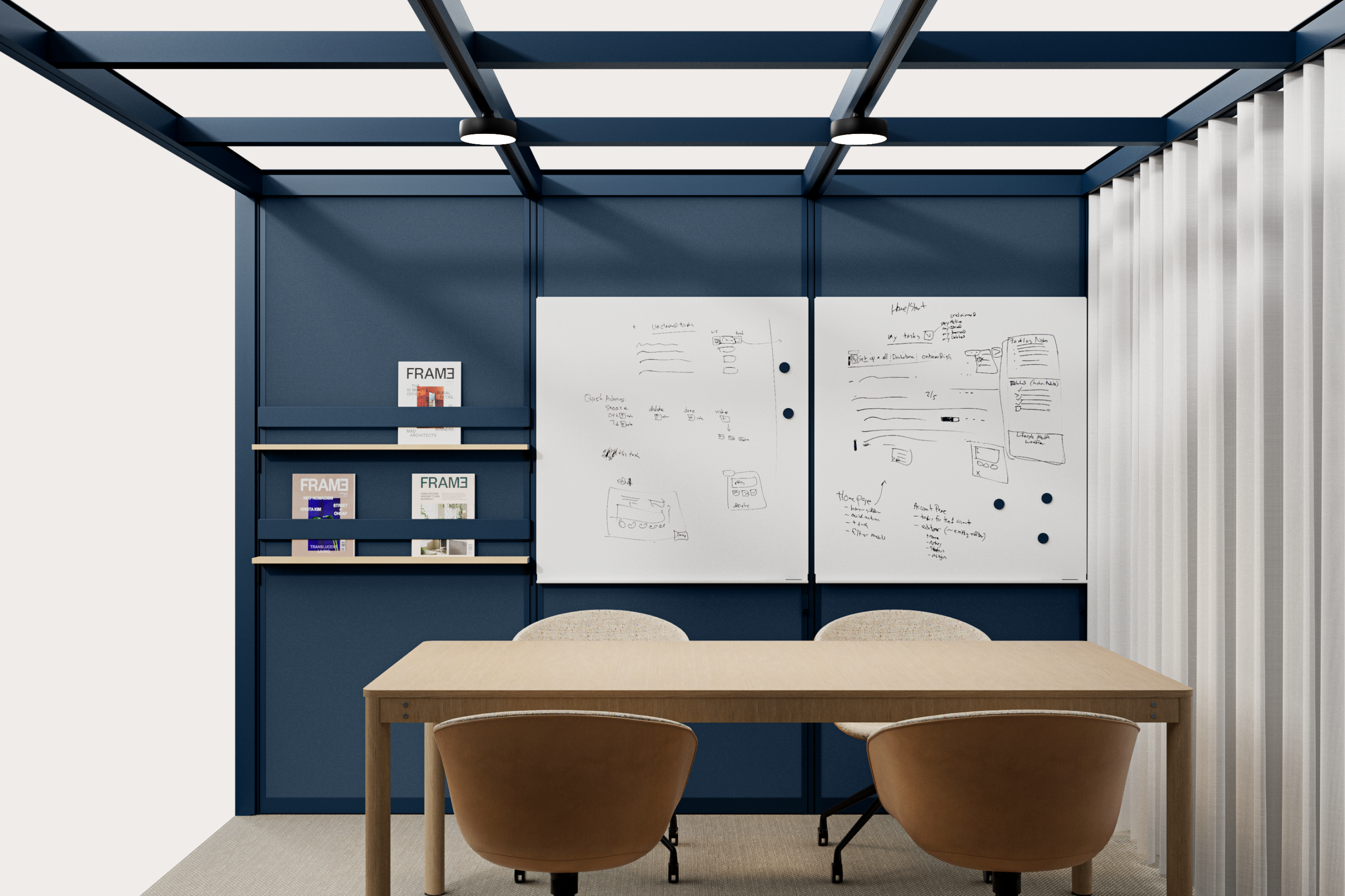 Modular room-in-room system