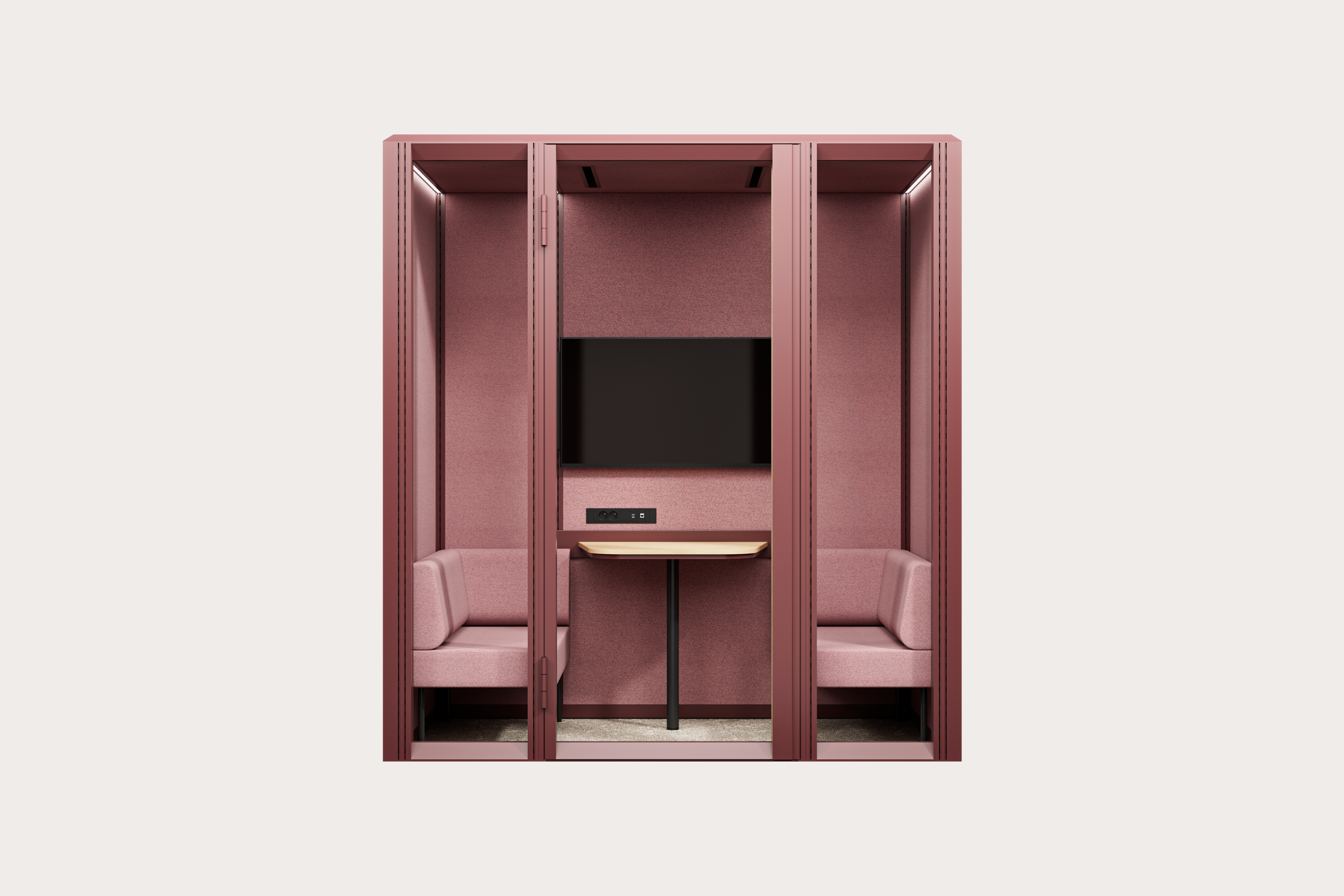 Modular room-in-room system