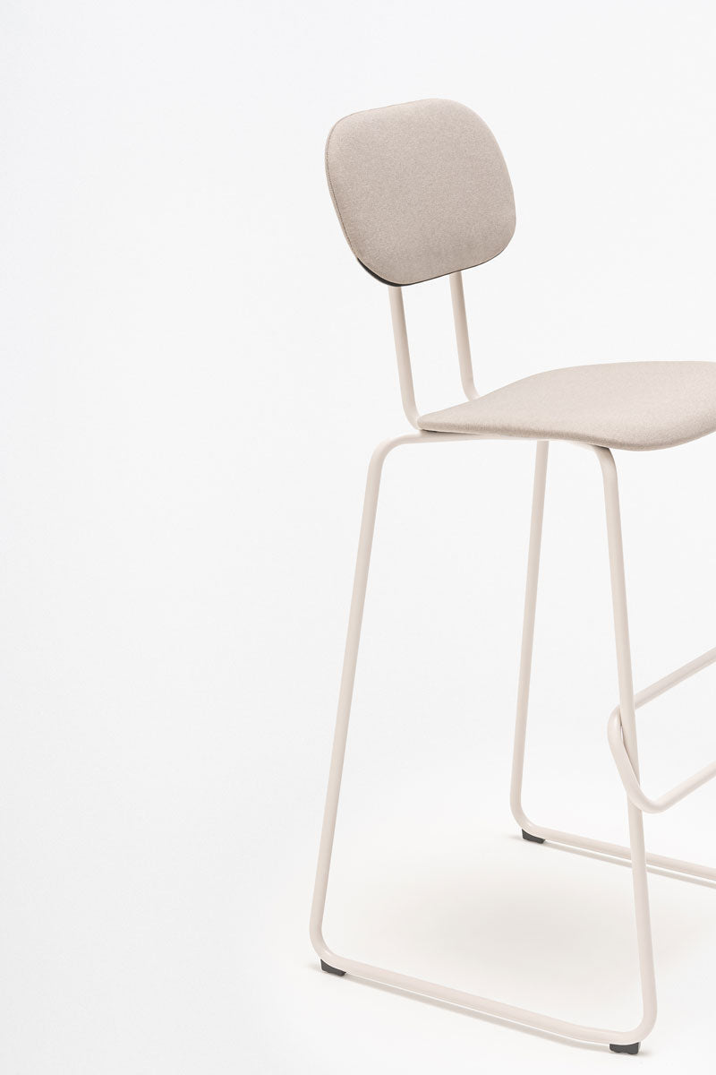 New upholstered high stool