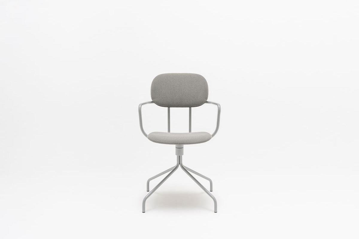 New upholstered chair swivel base