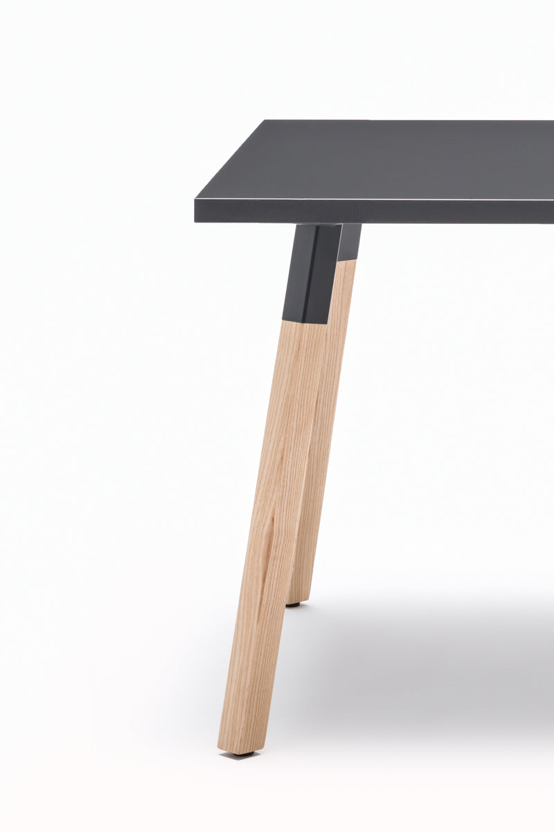 Ogi coffee table wooden legs