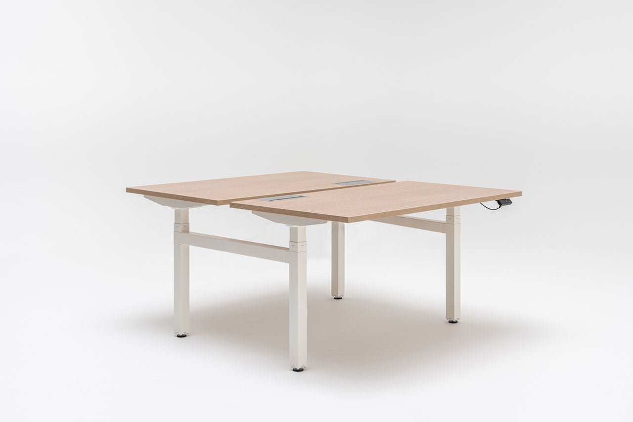 Ogi bench desk electric height adjustment, twin-motor frame