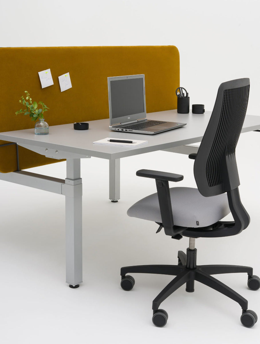 Ogi bench desk electric height adjustment, twin-motor frame