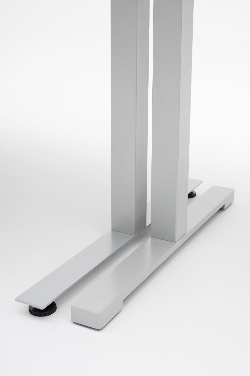 Ogi bench desk with electric height adjustment, twin-motor frame