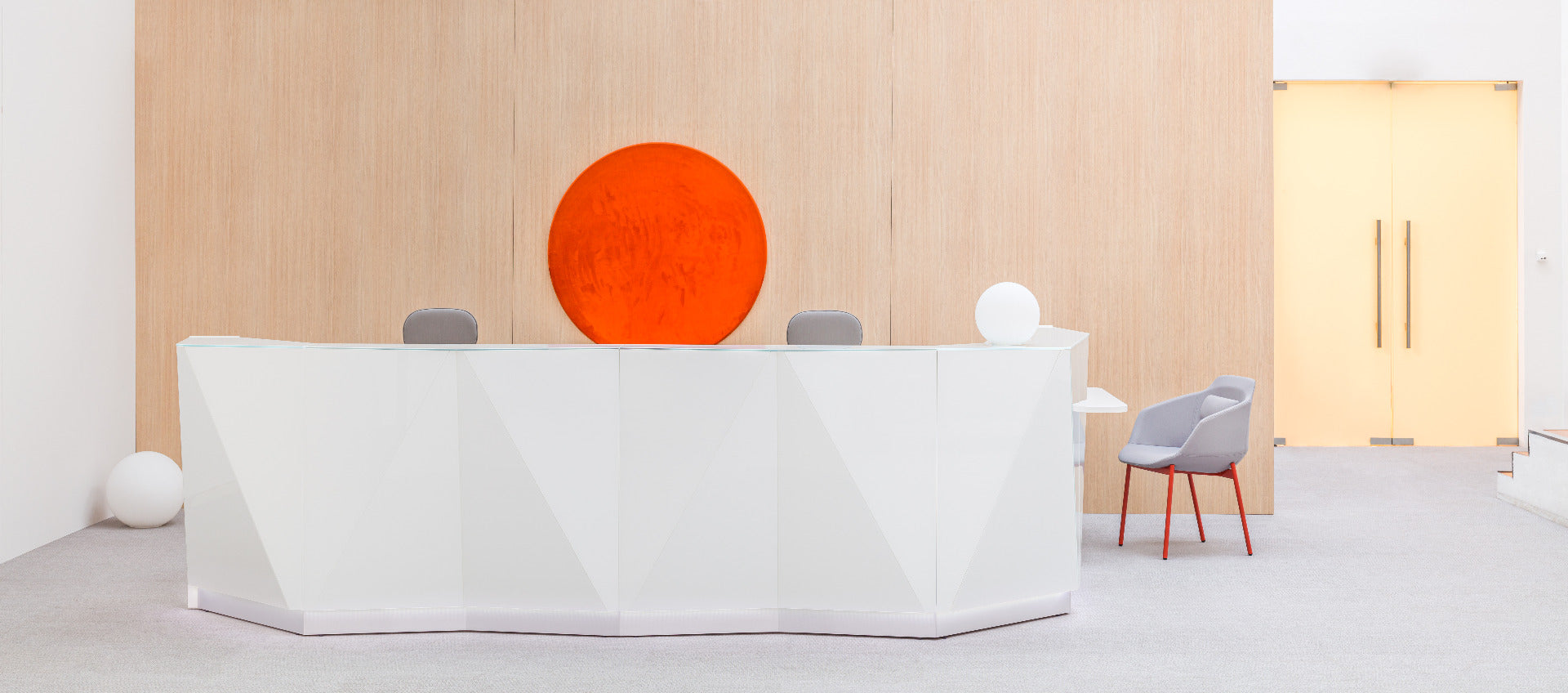 Alpa modular reception desk