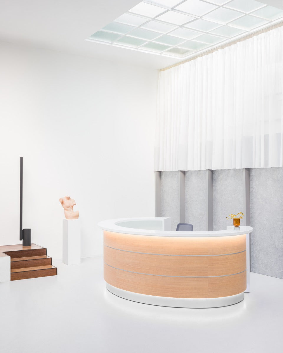 Valde modular reception desk