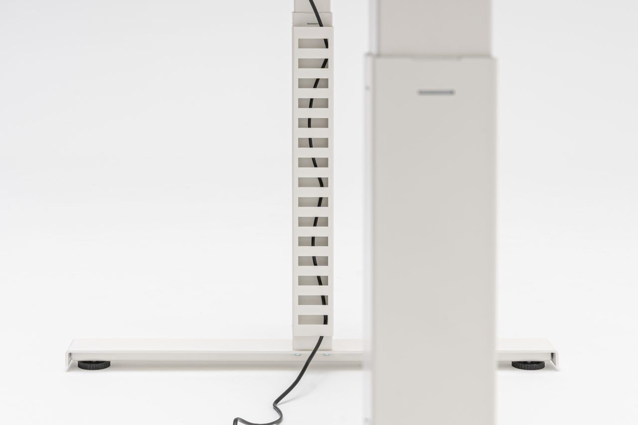 Ogi bench desk electric height adjustment, single-motor frame