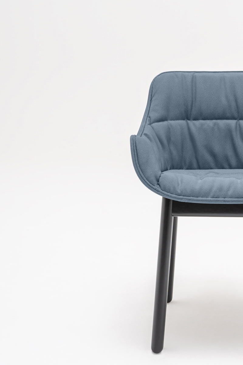 Baltischer Stuhl mit Holzgestell