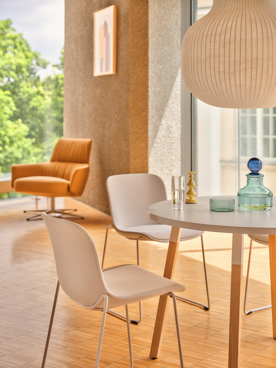 Ogi café table wooden legs